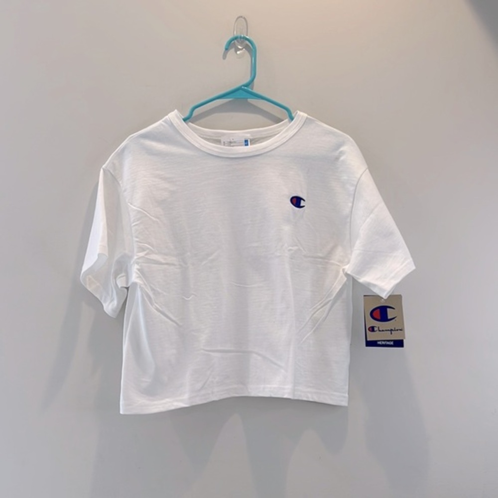 NWT Champion Heritage Collection White Tee